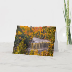 Upper Falls with Fall Colours Card