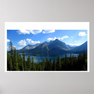 Upper Kananaskis Lake Poster
