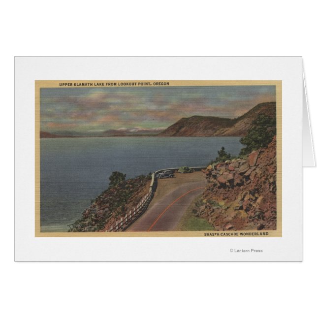 Upper Klamath Lake, Oregon - Lookout Point (Front Horizontal)
