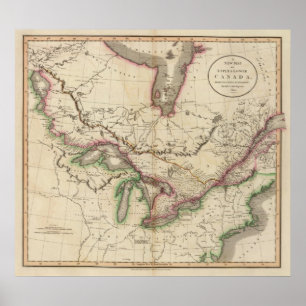 Upper & Lower Canada Poster