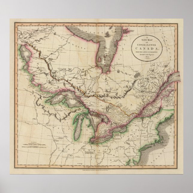 Upper & Lower Canada Poster (Front)