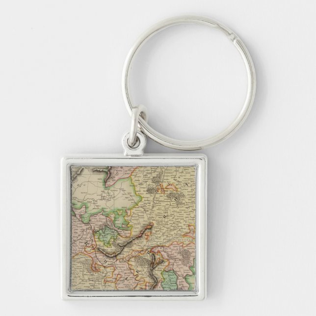 Upper, Lower Rhine Key Ring (Front)