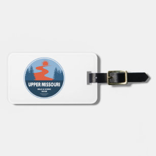 Upper Missouri Wild And Scenic River Luggage Tag