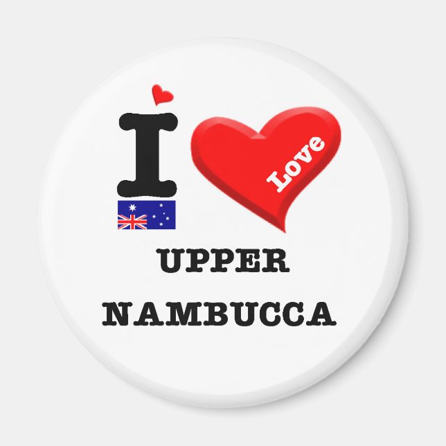 UPPER NAMBUCCA - I Love Magnet (Front)