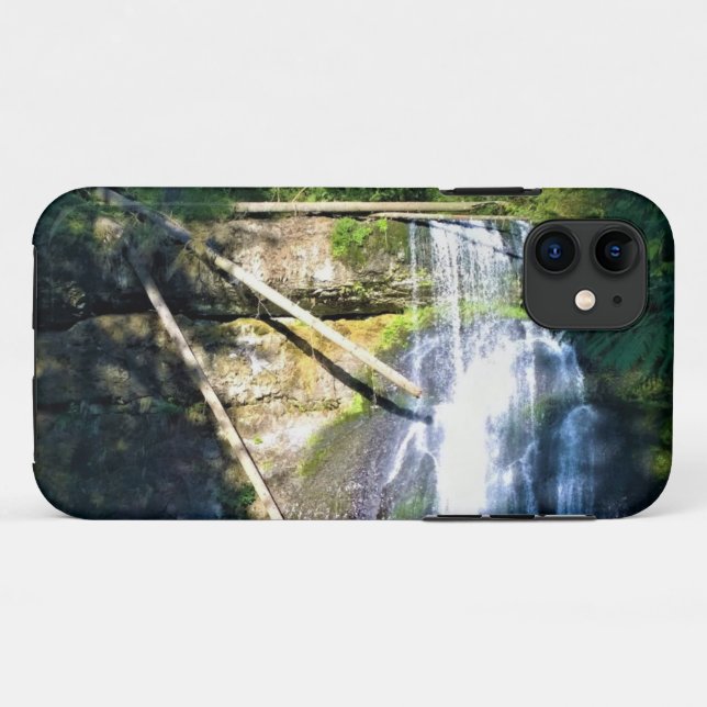 Upper North Falls, OR Case-Mate iPhone Case (Back (Horizontal))
