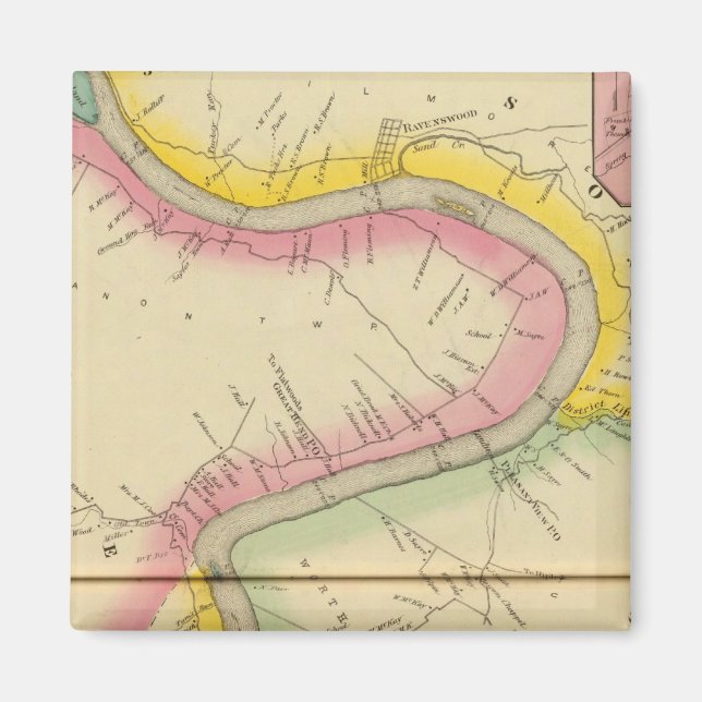 Upper Ohio River and Valley 11 Magnet (Front)