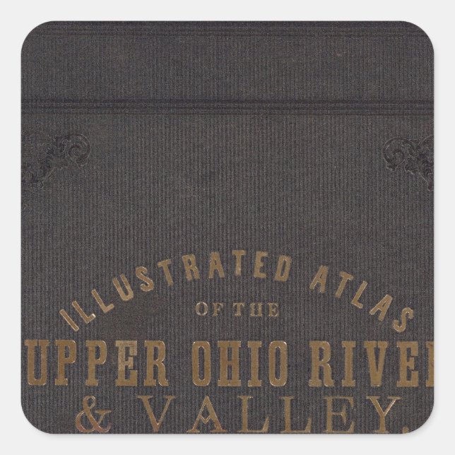 Upper Ohio River and Valley 11 Square Sticker (Front)