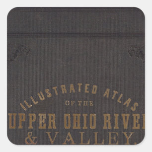 Upper Ohio River and Valley 11 Square Sticker