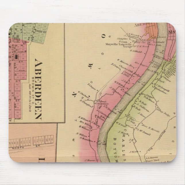 Upper Ohio River and Valley 2 Mouse Mat (Front)