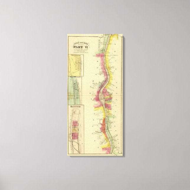 Upper Ohio River and Valley 3 Canvas Print (Front)