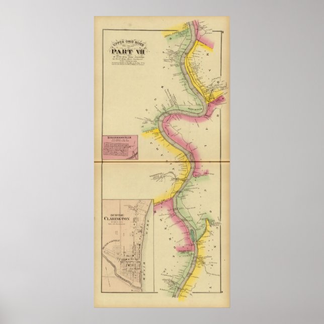 Upper Ohio River and Valley 3 Poster (Front)