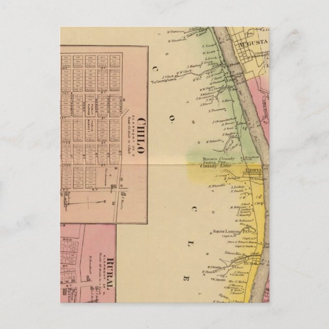 Upper Ohio River and Valley 4 Postcard (Front)