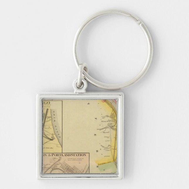 Upper Ohio River and Valley 7 Key Ring (Front)