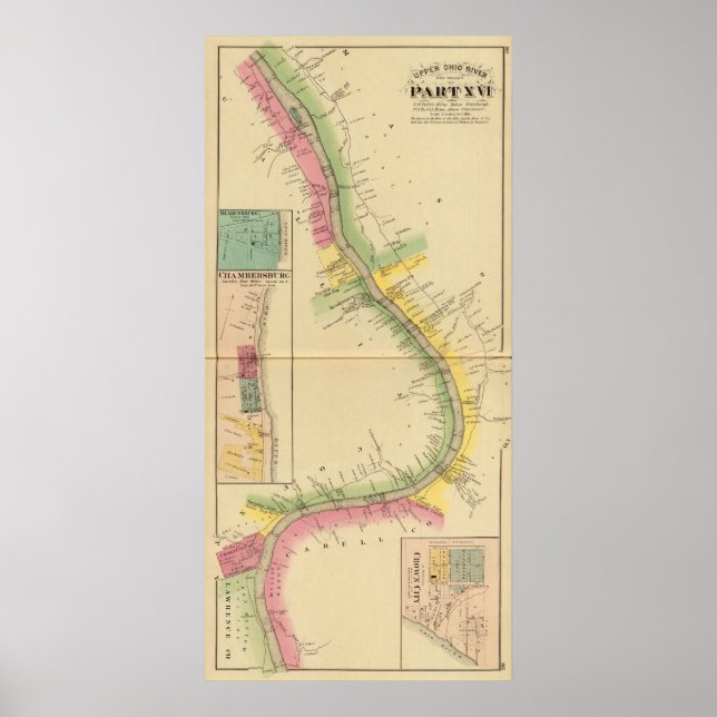 Upper Ohio River and Valley 7 Poster (Front)