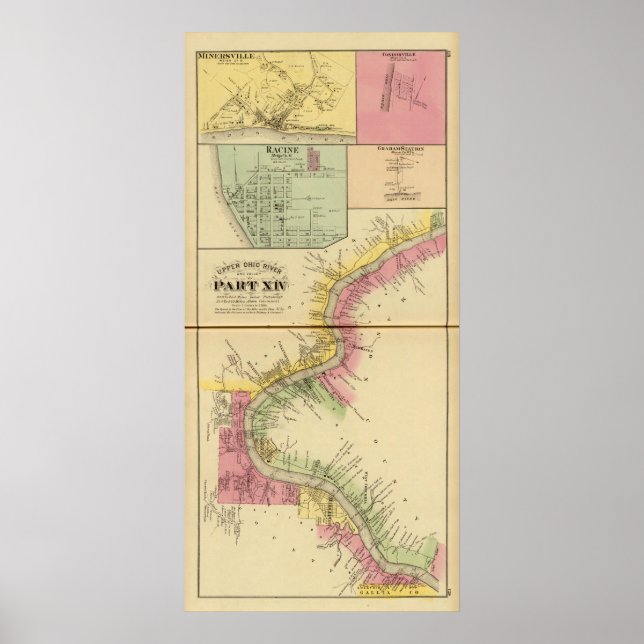 Upper Ohio River and Valley 8 Poster (Front)