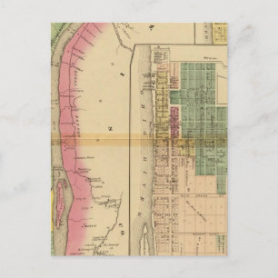 Upper Ohio River and Valley 9 Postcard