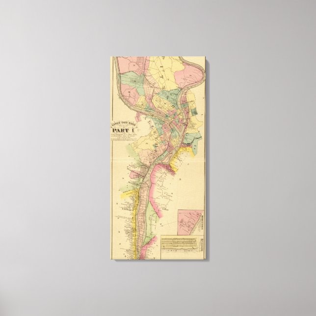 Upper Ohio River and Valley Canvas Print (Front)