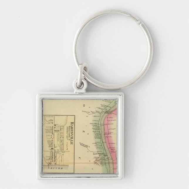 Upper Ohio River and Valley part Key Ring (Front)