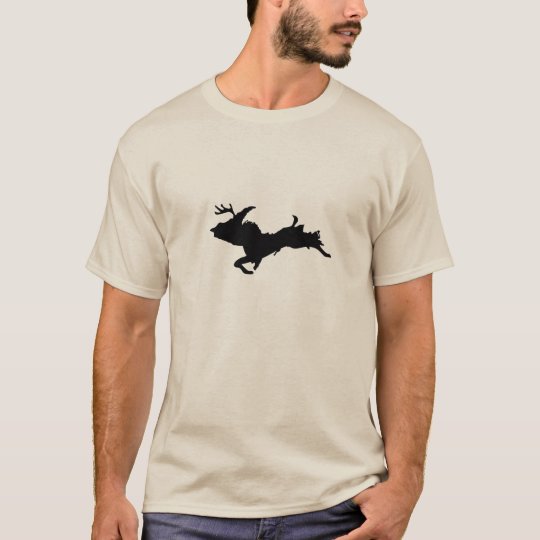 Upper Peninsula Deer hunting Sand coloured t-shirt