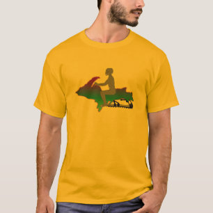 Upper Peninsula Snowmobile T-Shirt