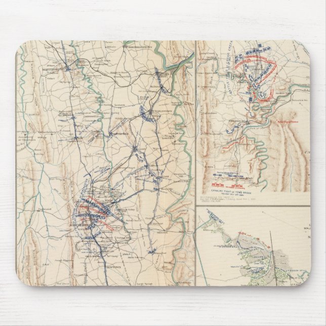 Upper Potomac McCoys Ferry-Conrads Ferry Mouse Mat (Front)