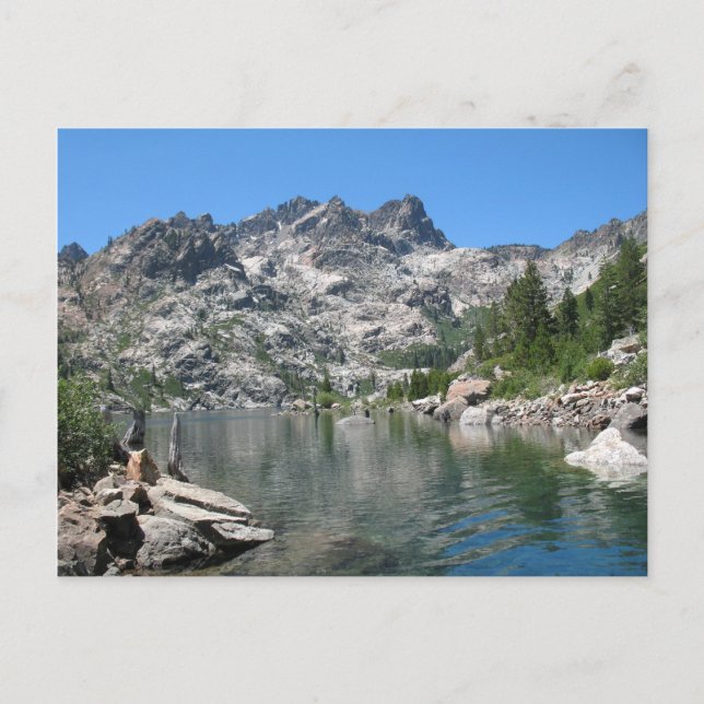 Upper Sardine Lake & Sierra Buttes Postcard (Front)