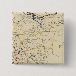 Upper Saxony 2 15 Cm Square Badge