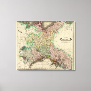 Upper Saxony Canvas Print
