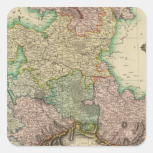 Upper Saxony Square Sticker