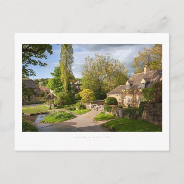 Upper Slaughter Postcard (Front)