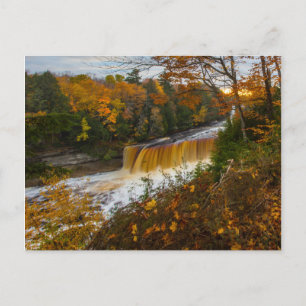 Upper Tahquamenon Falls, Autumn, Michigan Postcard