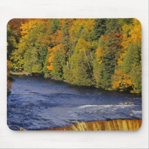 Upper Tahquamenon Falls in UP Michigan in Mouse Mat