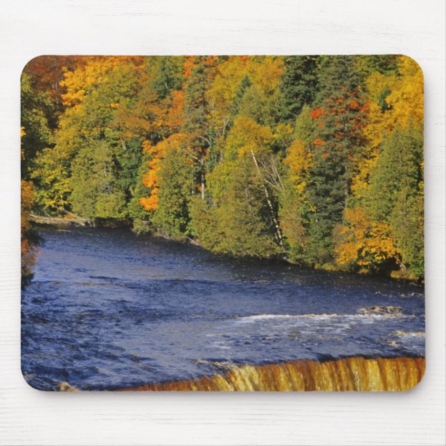 Upper Tahquamenon Falls in UP Michigan in Mouse Mat (Front)
