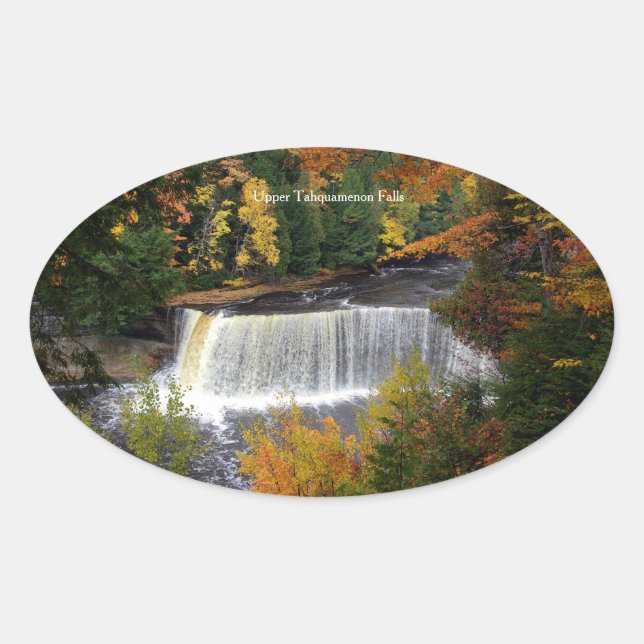 Upper Tahquamenon Falls sticker (Front)