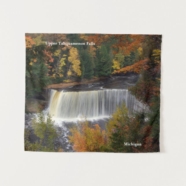 Upper Tahquamenon Falls tapestry (Front (Horizontal))