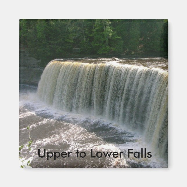 Upper to Lower Falls Magnet (Front)