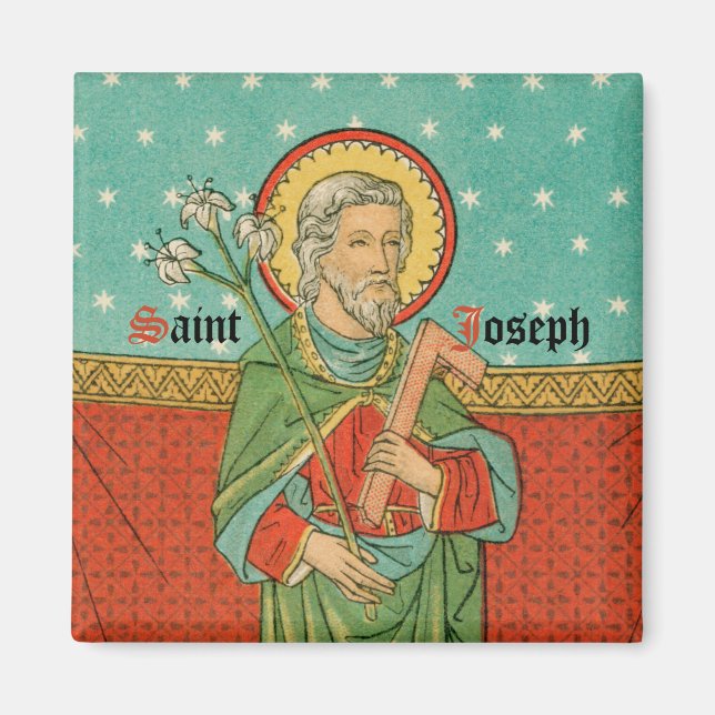 Upper Torso of St. Joseph (Detail; VVP 09) Magnet (Front)