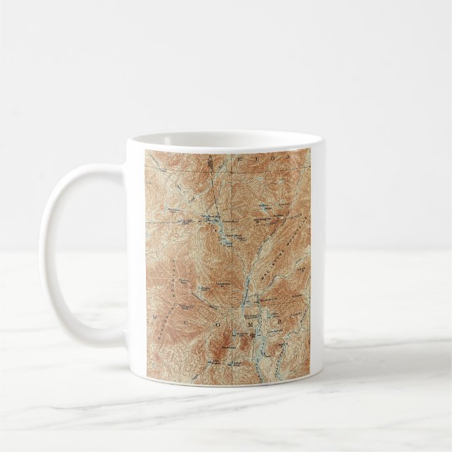 Upper Works, Tahawus Area, Adirondack High Peaks Coffee Mug (Left)
