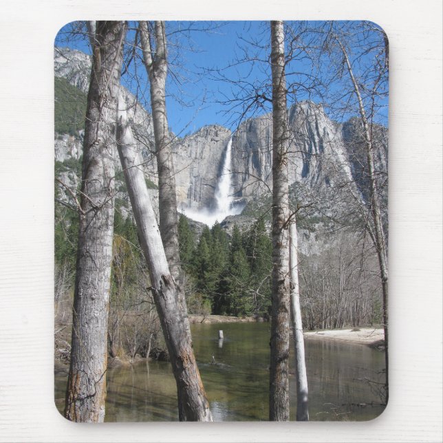Upper Yosemite Falls Mouse Mat (Front)