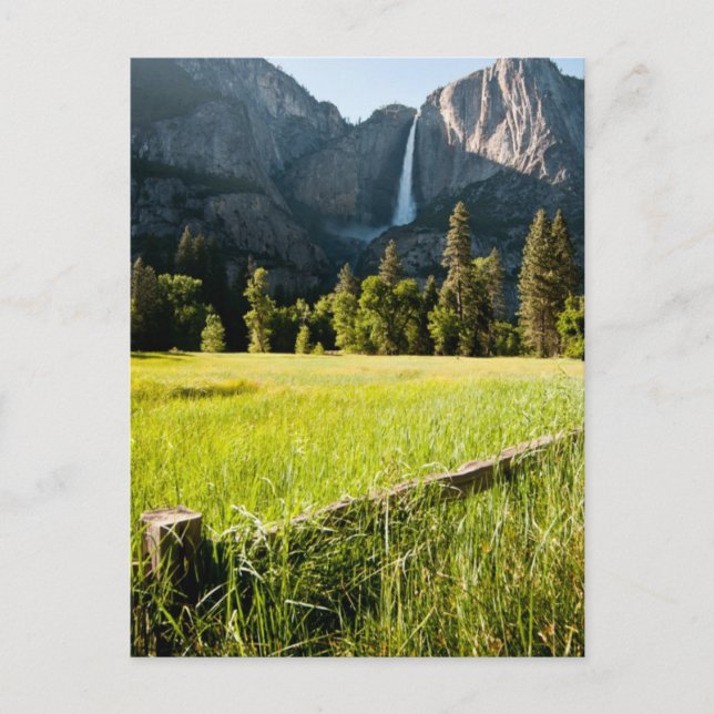 Upper Yosemite Falls Postcard (Front)