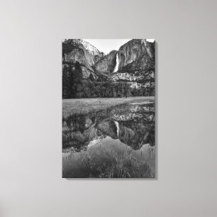 Upper Yosemite Falls Scenic Canvas Print
