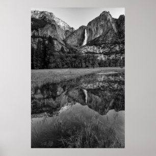 Upper Yosemite Falls Scenic Poster