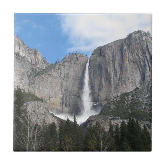 Upper Yosemite Falls Tile (Front)