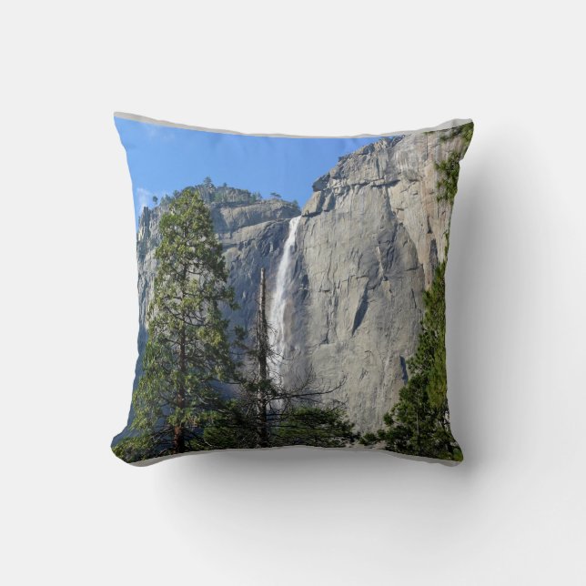 Upper Yosemite Falls, Yosemite National Park, CA Cushion (Front)