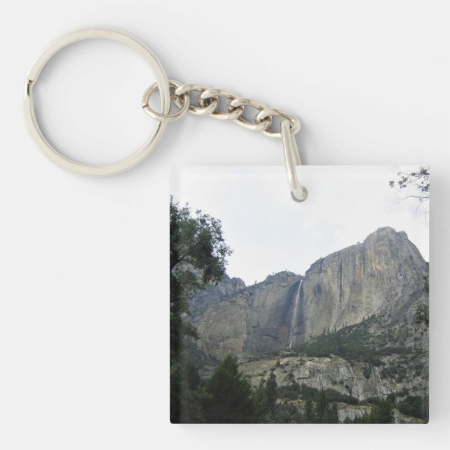 Upper Yosemite Falls, Yosemite National Park, CA Key Ring (Front)
