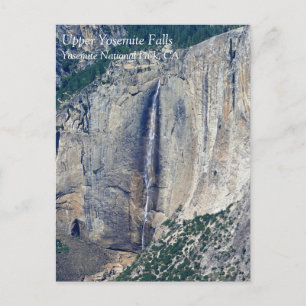 Upper Yosemite Falls, Yosemite National Park, CA P Postcard