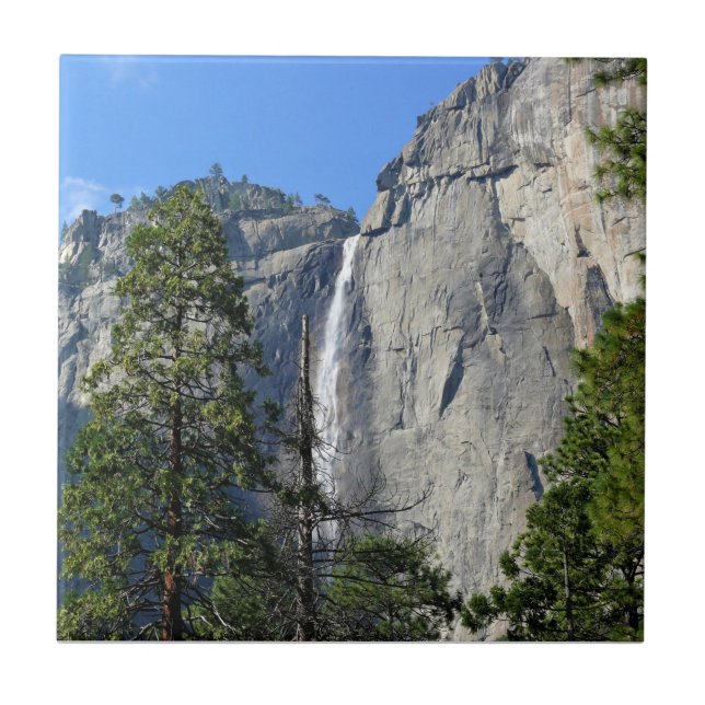 Upper Yosemite Falls, Yosemite National Park, CA Tile (Front)