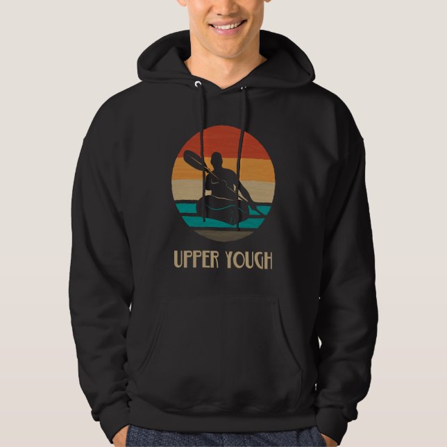 Upper Yough  Hoodie Kayaking Hoodie Kayak Gift (Front)