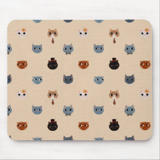 Upperclaws Cats (Double Pearl Lusta) – Mouse Pad