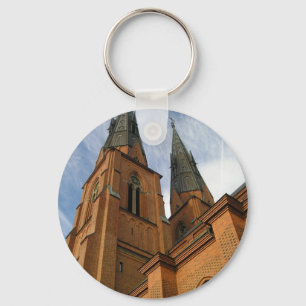 Uppsala Cathedral Sweden Key Ring